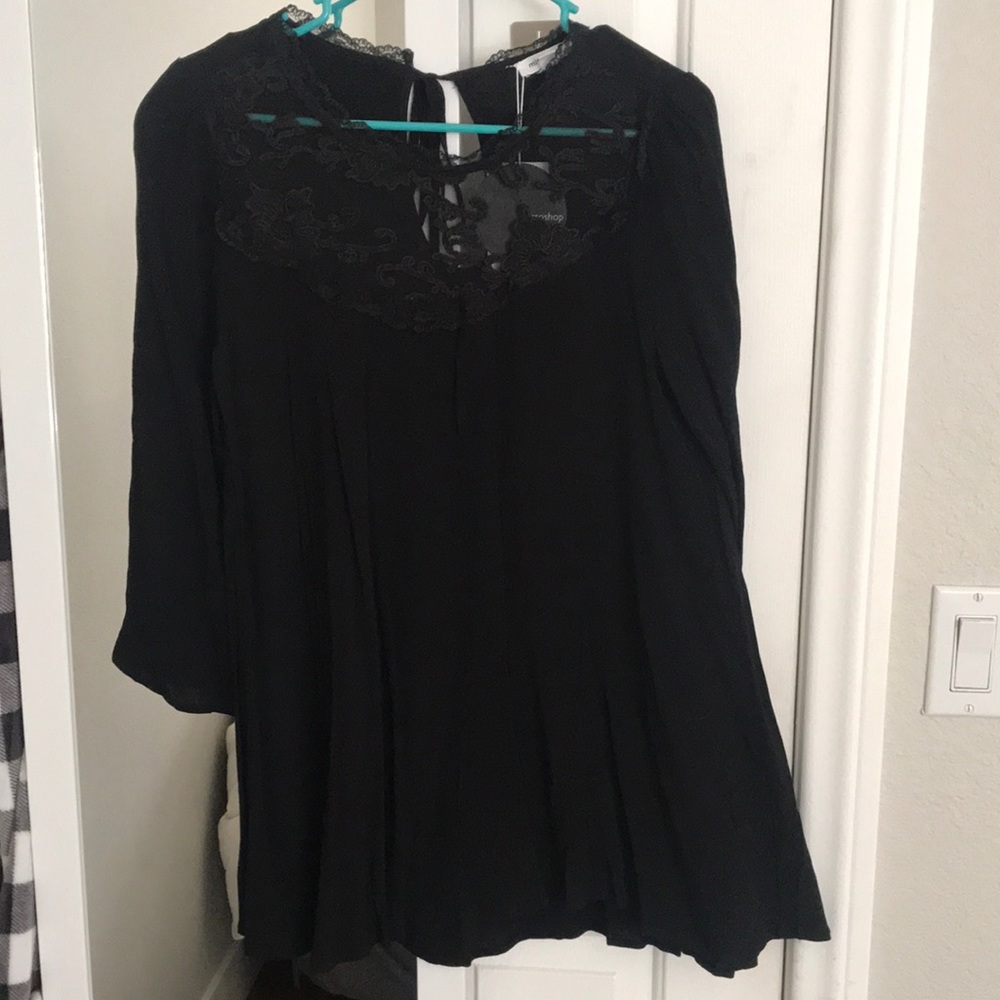 Black dressy top